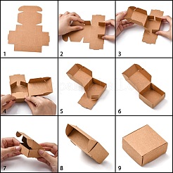 Kraft Paper Gift Box&nbsp;CON-K003-02A-01