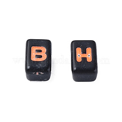 Opaque Black Acrylic Connector Charms&nbsp;MACR-N012-20