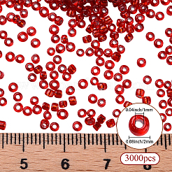3000Pcs Glass Seed Beads&nbsp;SEED-PA0001-29A-01