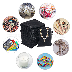 30Pcs Rectangle Velvet Pouches&nbsp;TP-PH0001-09