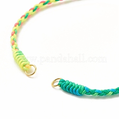 Braided Nylon Thread Braided Cord Bracelet&nbsp;AJEW-JB01121-01