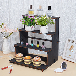 4-Tier Wood Display Risers for Retail &nbsp;ODIS-WH0079-019B