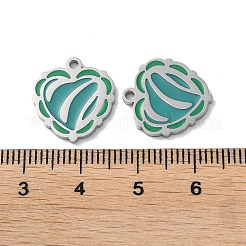 304 Stainless Steel Pendants&nbsp;STAS-C083-06P-02