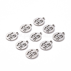 Non-Tarnish 201 Stainless Steel Charms&nbsp;STAS-S105-T057