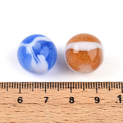 Two Tone Opaque Resin Beads&nbsp;X1-RESI-N042-16mm-16