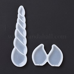 DIY Unicorn Horn Lollipop Making Silicone Molds&nbsp;DIY-E051-07