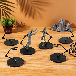6 Bags Adjustable Plastic Action Figure Displays&nbsp;ODIS-FG0002-30B