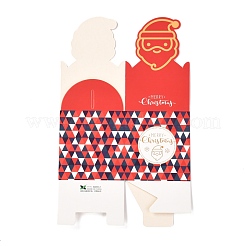 Christmas Theme Paper Fold Gift Boxes&nbsp;CON-G012-01D
