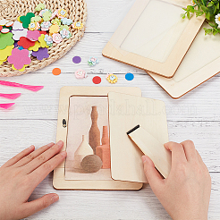 DIY Flower with Animal Picture Frame Craft Kit&nbsp;DIY-OC0010-12