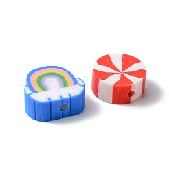 160Pcs 8 Style Handmade Polymer Clay Beads&nbsp;CLAY-YW0001-72