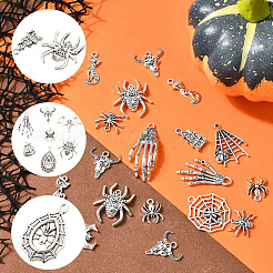 Halloween Theme Tibetan Style Alloy Pendants&nbsp;FIND-SP0004-39