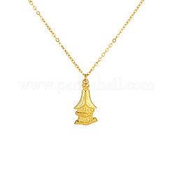 304 Stainless Steel Pendant Necklaces&nbsp;WG9D8D4-01
