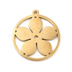 Ion Plating(IP) 304 Stainless Steel Enamel Pendants&nbsp;STAS-G295-37G