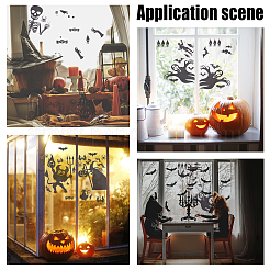 Halloween Theme Waterproof PVC Plastic Self Adhesive Sticker Decorations&nbsp;DIY-WH0304-173