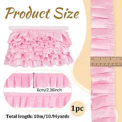 10M Satin Wrinkle Ribbon&nbsp;OCOR-OC0002-01C