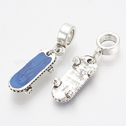 Alloy Enamel European Dangle Charms&nbsp;MPDL-S065-01A
