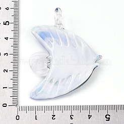 Handmade Lampwork Big Pendants&nbsp;LAMP-T023-06C