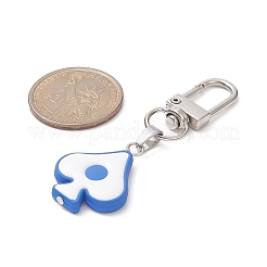 Heart Acrylic Enamel Pendants Decorations&nbsp;HJEW-JM01028