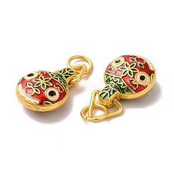 Zinc Alloy Enamel Pendants&nbsp;PALLOY-M210-01G-02