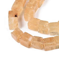 Watermelon Stone Glass Beads Strands&nbsp;G-T139-8x8-06A