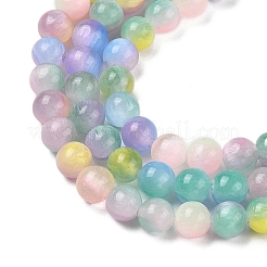 Natural Selenite Beads Strands&nbsp;X-G-Q162-A01-01A-01