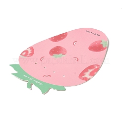 Strawberry Shaped Paper Earring Display Cards&nbsp;CDIS-C005-04
