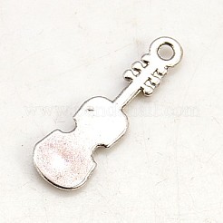 Tibetan Style Alloy Violin Pendants&nbsp;TIBEP-EA11011Y-FF
