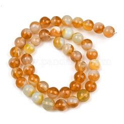 Handmade Lampwork Beads Strand&nbsp;LAMP-B056-10mm-03