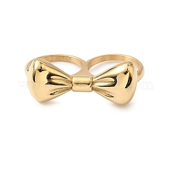 304 Stainless Steel Double Finger Rings&nbsp;RJEW-D324-01G