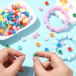 200Pcs Opaque Plastic Beads&nbsp;KY-YW0001-79A