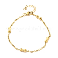 304 Stainless Steel Rolo Chain Bracelets for Women&nbsp;BJEW-C094-08G