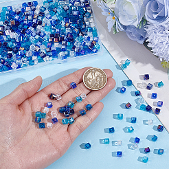 360Pcs 5 Colors Electroplate Glass Beads&nbsp;EGLA-PH0001-98