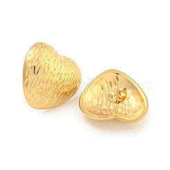 Heart 304 Stainless Steel Ear Studs&nbsp;EJEW-L290-029G