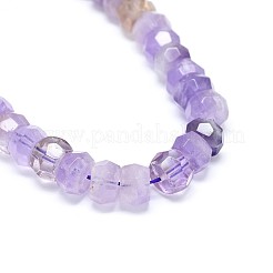Natural Amethyst Beads Strands&nbsp;G-F632-13B-01