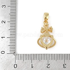 Brass Clear Glass Pendants&nbsp;RGLA-M002-05G