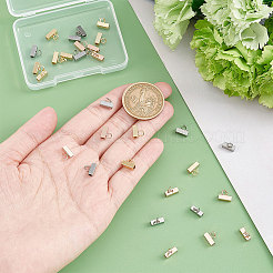30Pcs 3 Colors 201 Stainless Steel Tube Bails&nbsp;STAS-UN0038-70