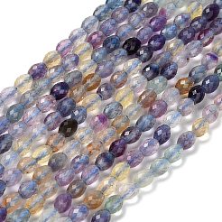 Natural Fluorite Beads Strands&nbsp;X-G-H320-A01