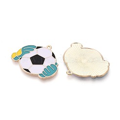 Alloy Enamel Pendants&nbsp;ENAM-T025-01G-04