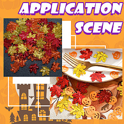 4 Bags Plastic Confetti&nbsp;DIY-SC0031-51C