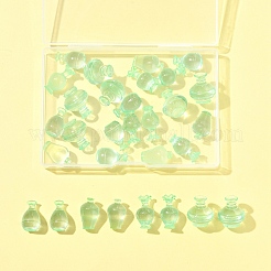 32Pcs 4 Styles Resin Porcelain Vase Miniature Ornaments&nbsp;AJEW-FS0001-22