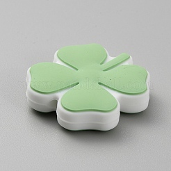 Clover Food Grade Eco-Friendly Silicone Beads&nbsp;SIL-WH0014-29B