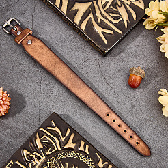 Cowhide Leather Cord Bracelets for Men&nbsp;BJEW-WH20012-07AS