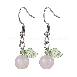 5Pairs 5 Colors Acrylic Dangle Earrings&nbsp;EJEW-JE05750