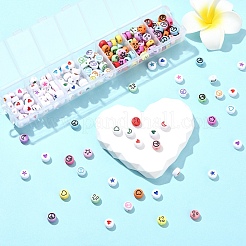 7 Styles Opaque Acrylic Beads&nbsp;MACR-YW0003-62