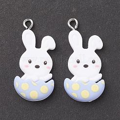 Opaque Resin Pendants&nbsp;LS-X-RESI-F030-19
