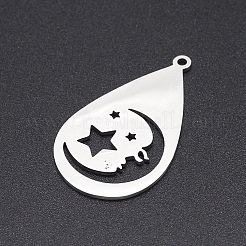 Non-Tarnish 201 Stainless Steel Pendants&nbsp;STAS-S105-LA216
