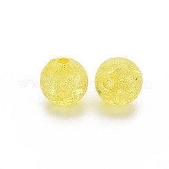 Transparent Crackle Acrylic Beads&nbsp;MACR-S373-66C-N16