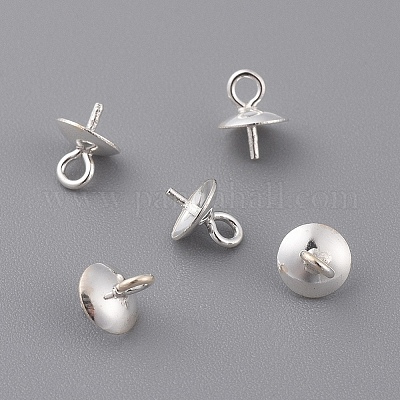 925 Sterling Silver Pendant Bails&nbsp;X-STER-E050-08S-1