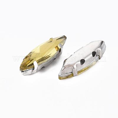 Sew on Rhinestone&nbsp;RGLA-T034-4x15mm-22-1