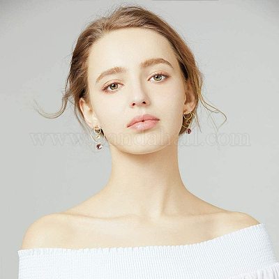 Brass Linking Rings&nbsp;KK-PH0001-17-1